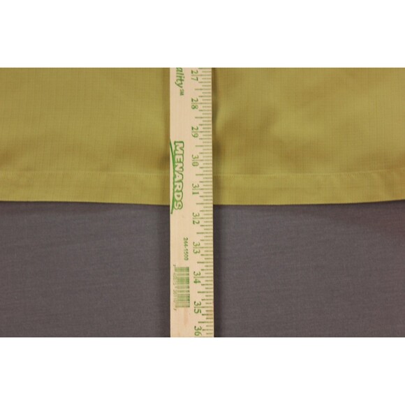 REI Button Up Short Sleeve Gree Rayon Shirt Relaxed Fit Soft Sz XL - Picture 7 of 10